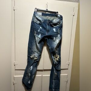 Men’s Smoke Rise, Buckle jeans. Hand crafted.